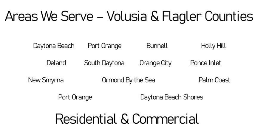 Areas Served by AHC Safe and Lock Daytona Beach, Port Orange, Bunnell, Holly Hill, DeLand, South Daytona, Orange City, Ponce Inlet, New Smyrna, Ormond by the Sea, Palm Coast, Port Orange, Daytona Beach Shores